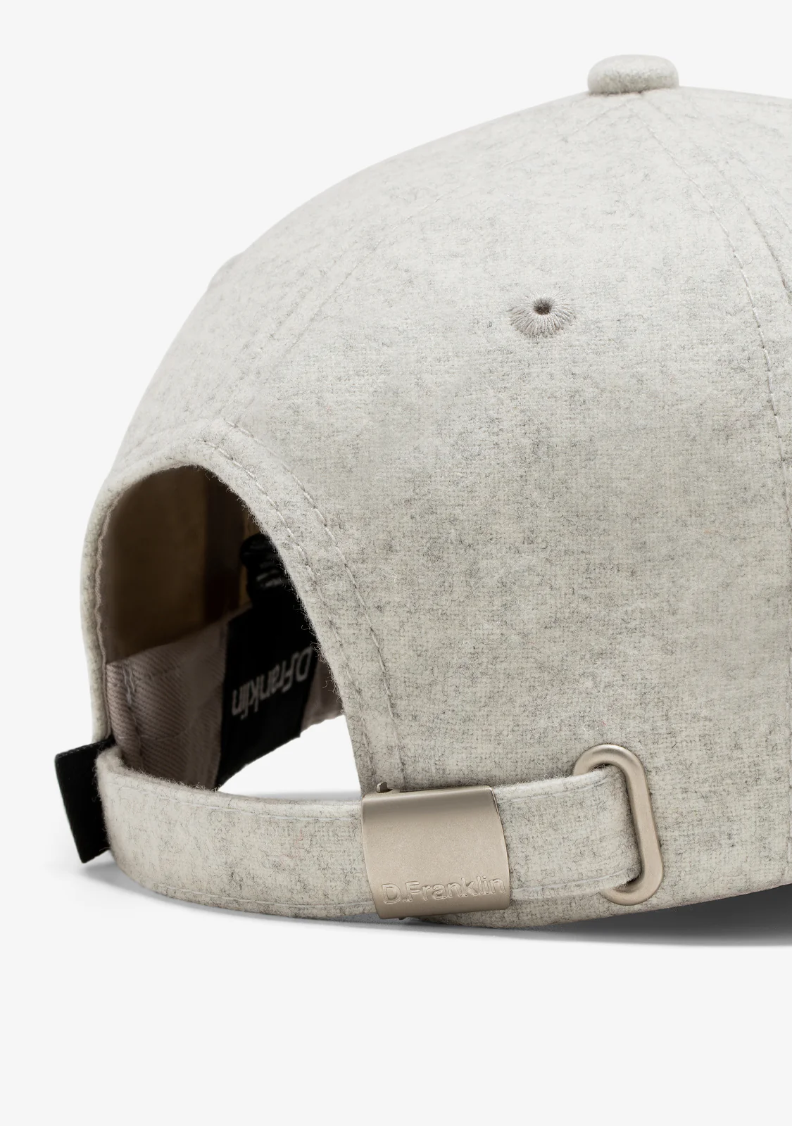 Basic Wool Cap Grey - Image 4