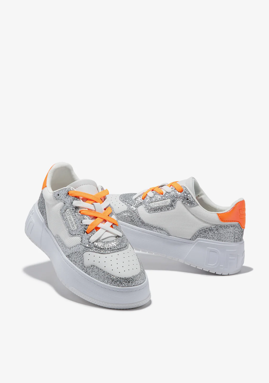 Court Basic Mesh Glitter Silver - Image 3