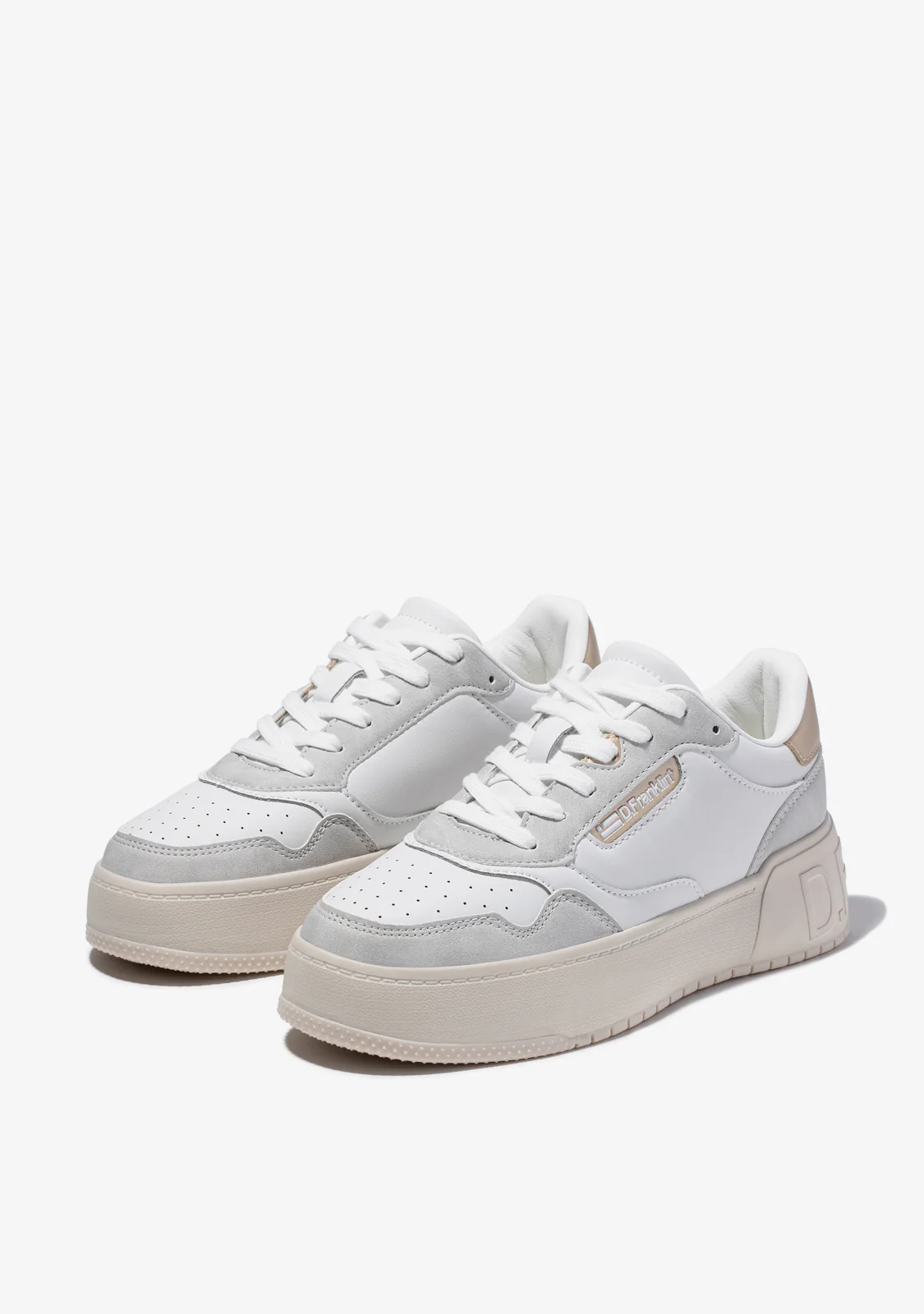 Court Basic White / Gold - Image 2