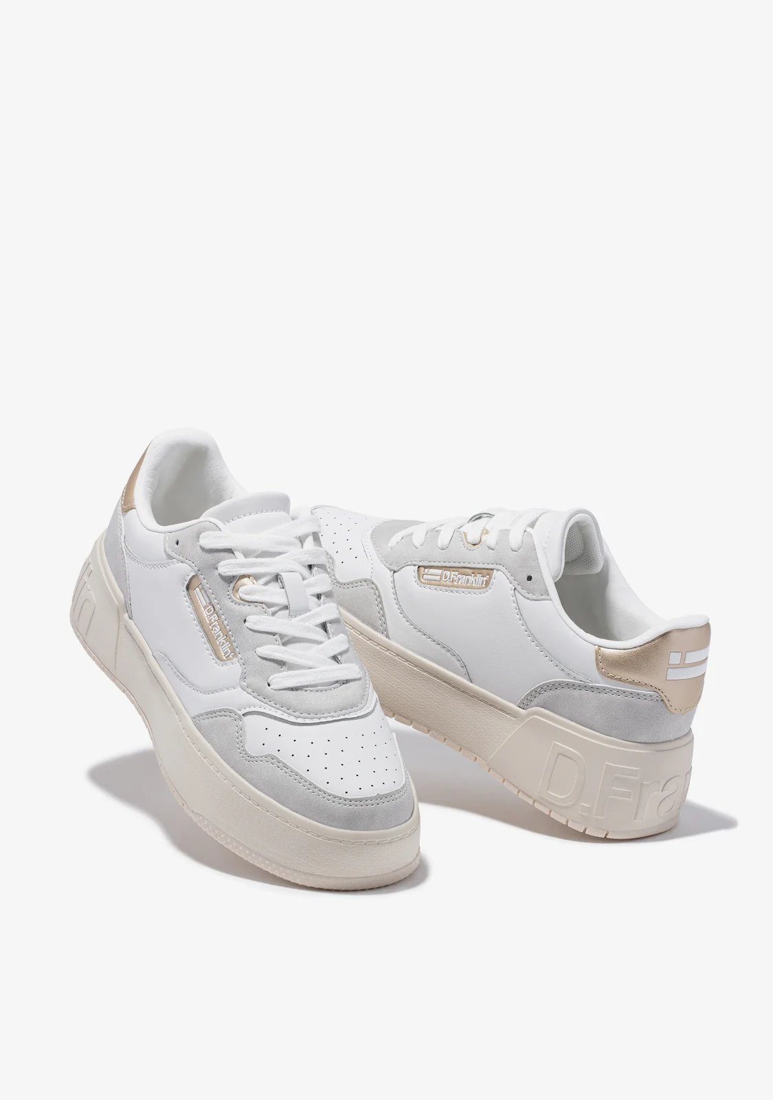 Court Basic White / Gold - Image 3