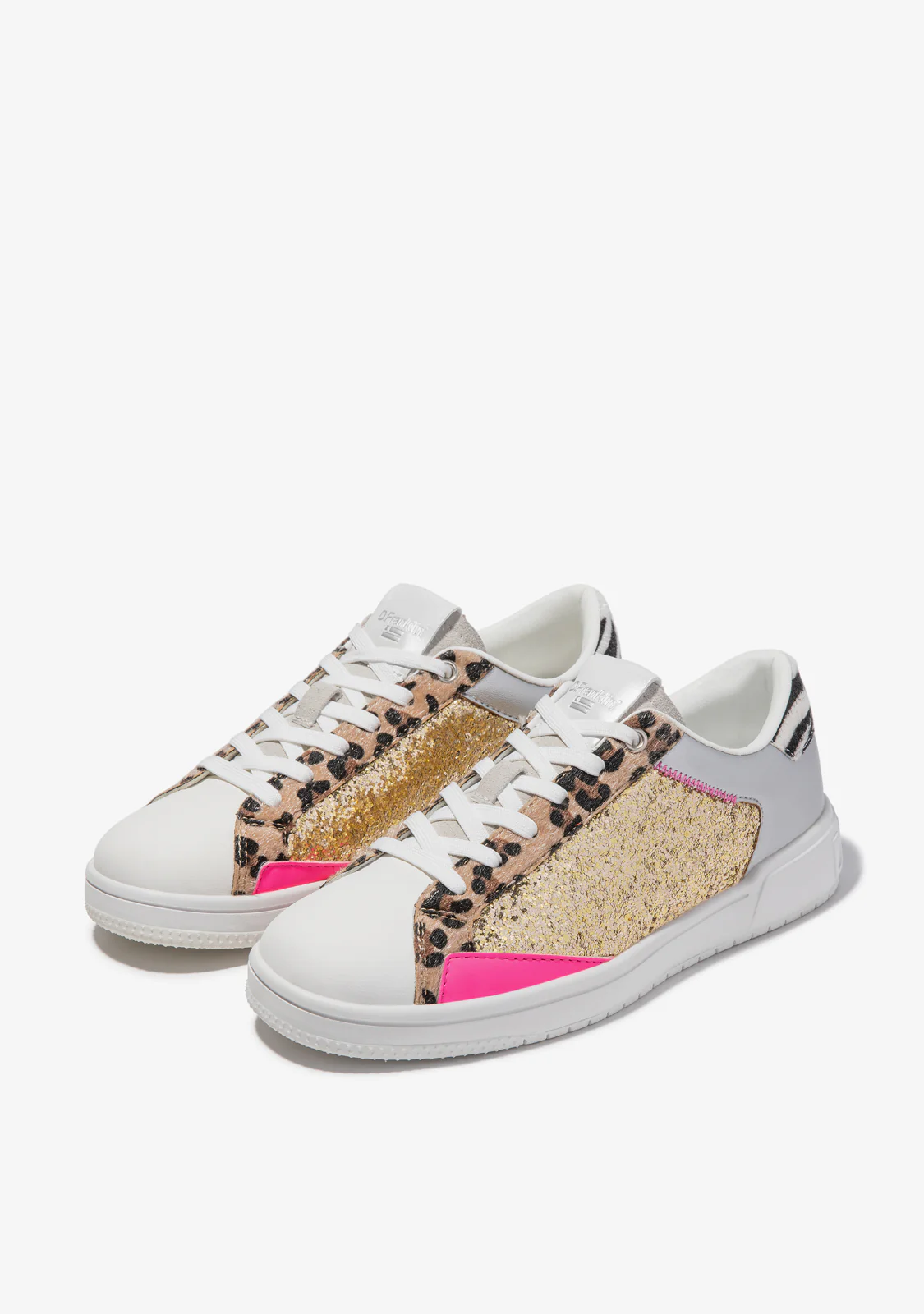 Court V2 Tennis Basic Glitter Gold Leo - Image 2