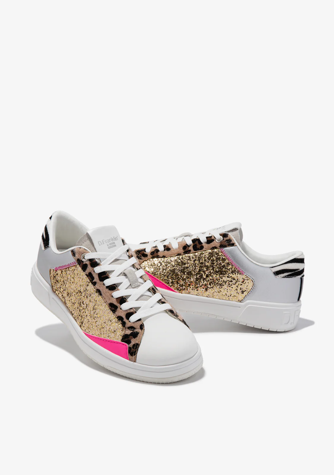 Court V2 Tennis Basic Glitter Gold Leo - Image 3