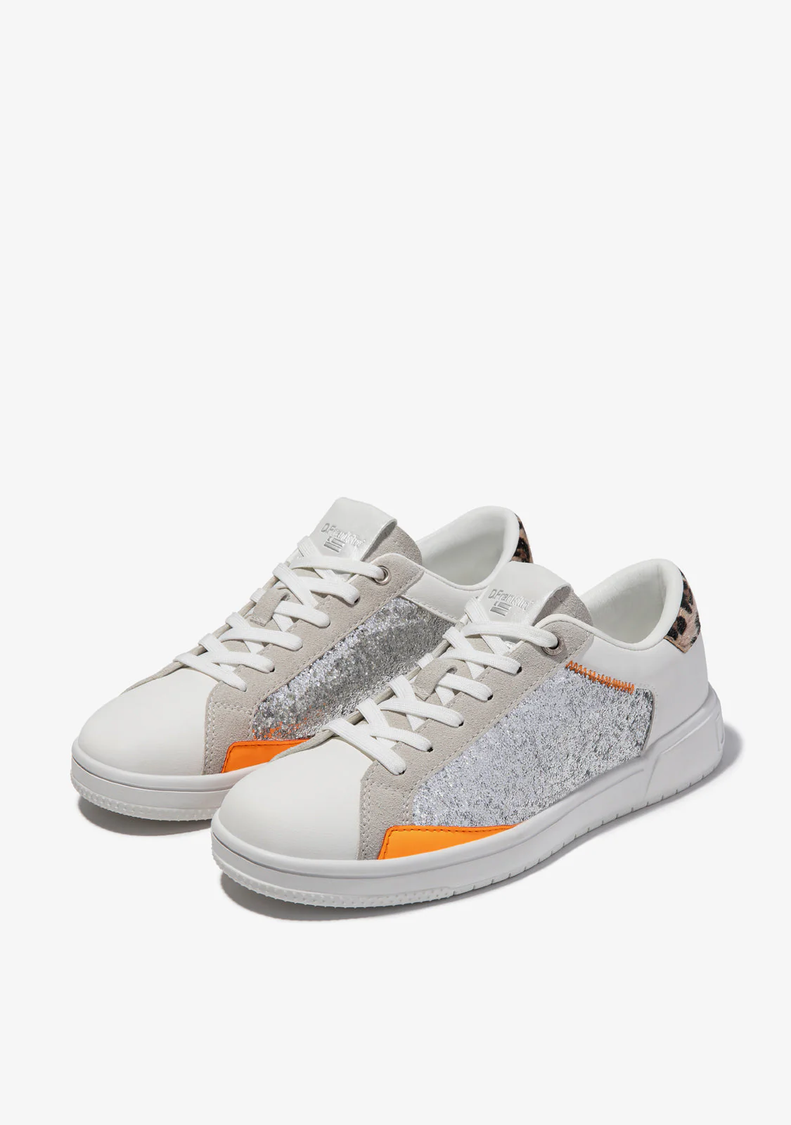 Court V2 Tennis Basic Glitter Silver Leo - Image 2