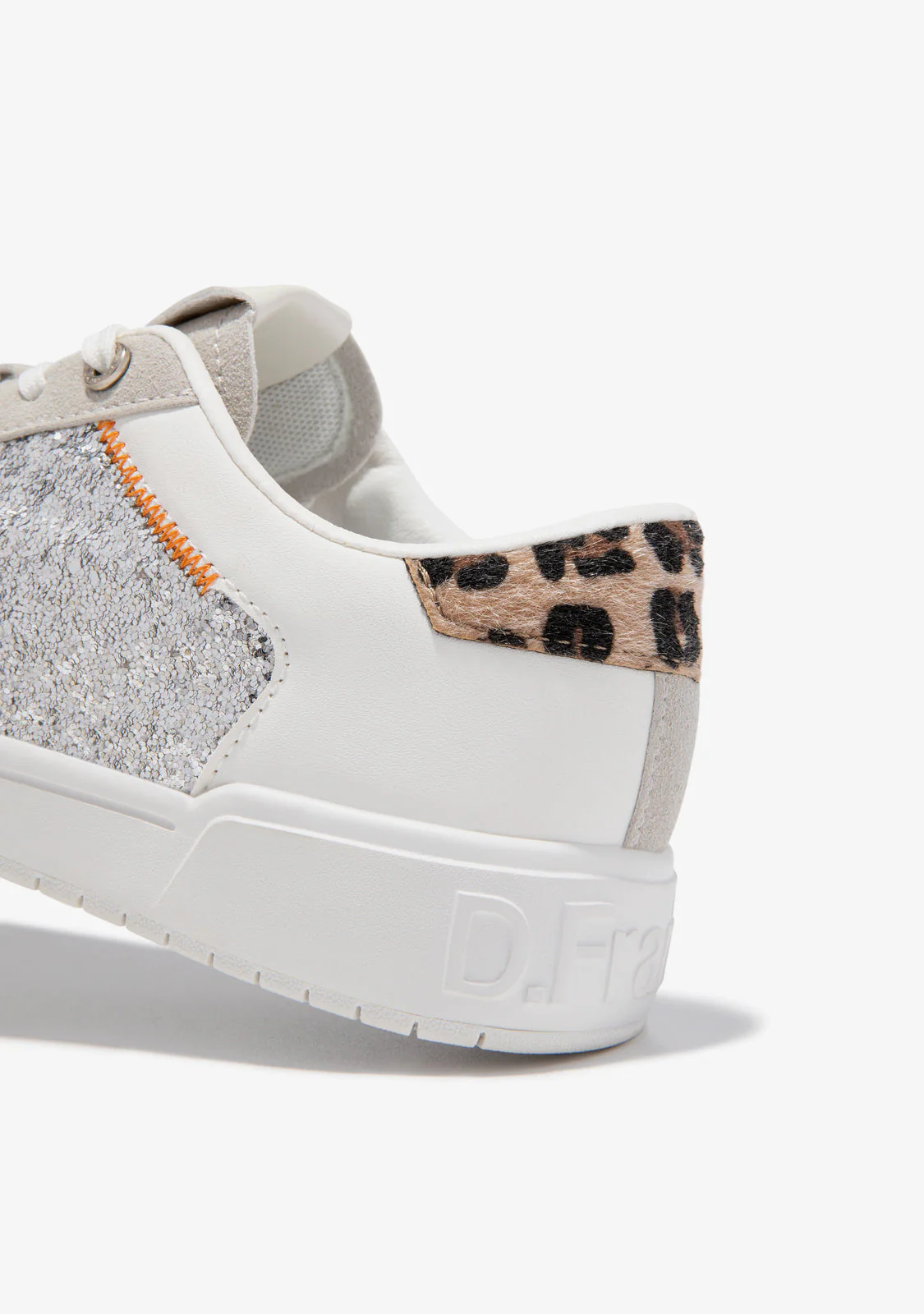 Court V2 Tennis Basic Glitter Silver Leo - Image 4