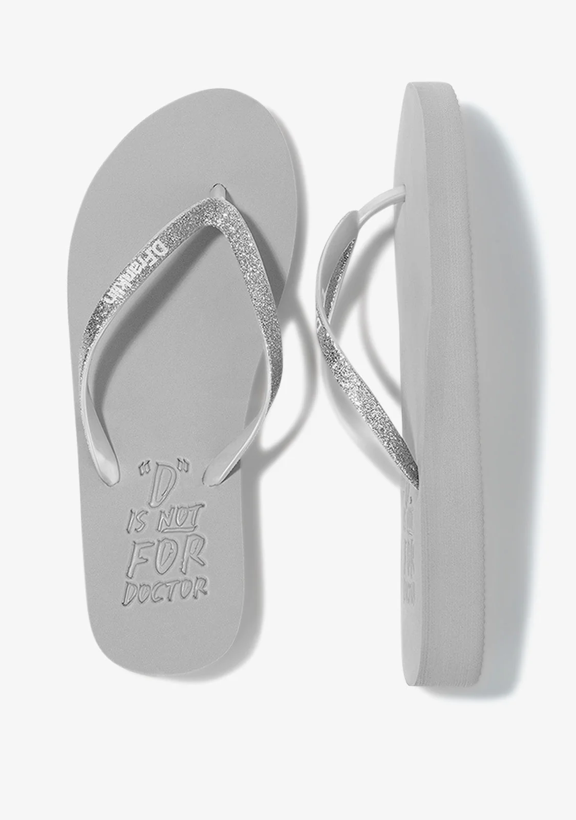 Flip Flop Glitter Silver - Image 4