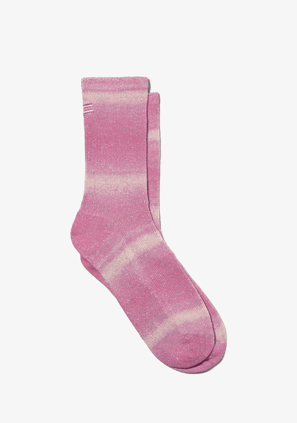 Glitter Socks Gradient Pink
