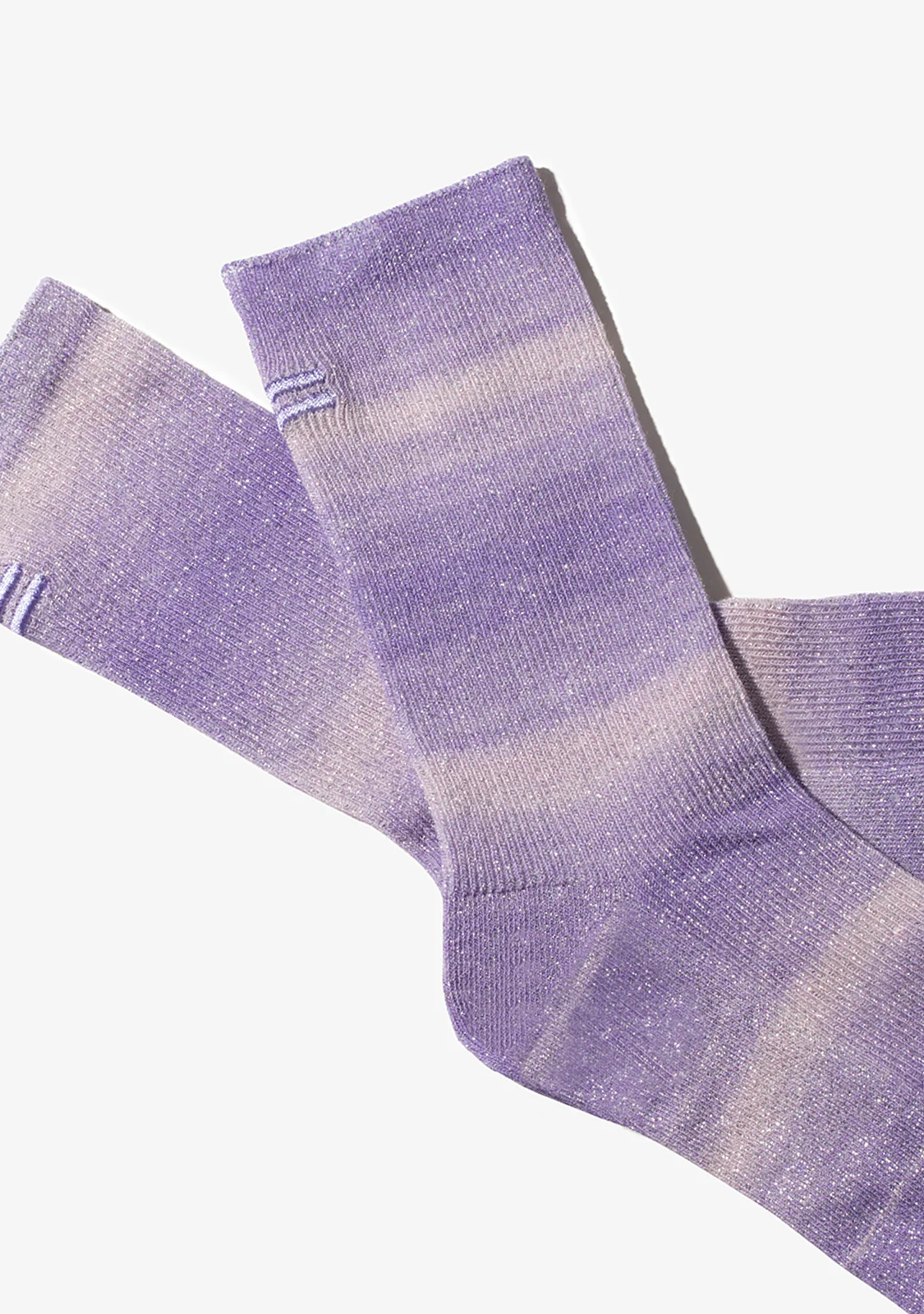 Glitter Socks Gradient Purple - Image 2