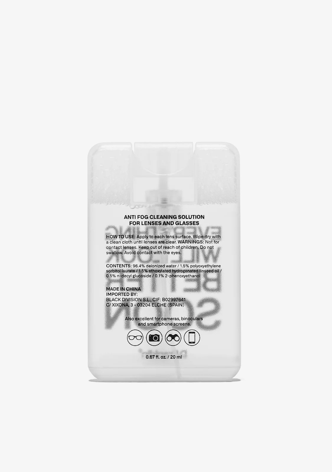 Lens Cleaning Spray - Image 3