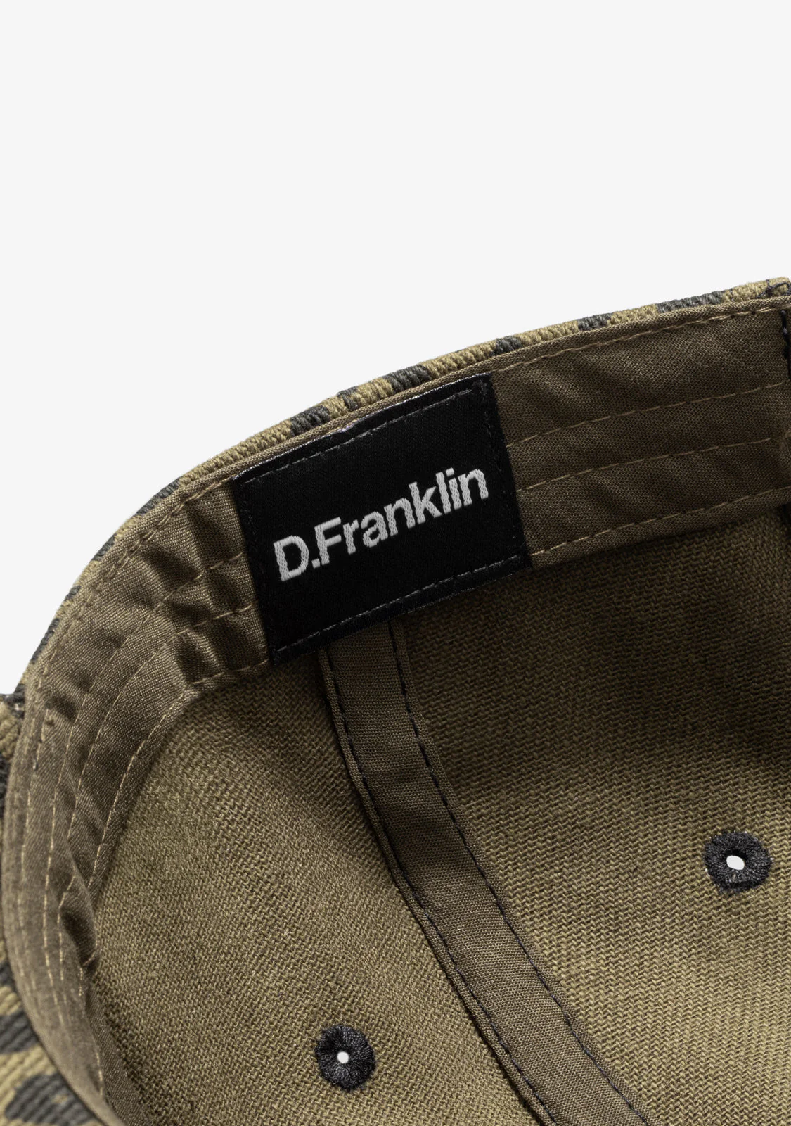 Leopard Baseball Cap Army Green - Image 4