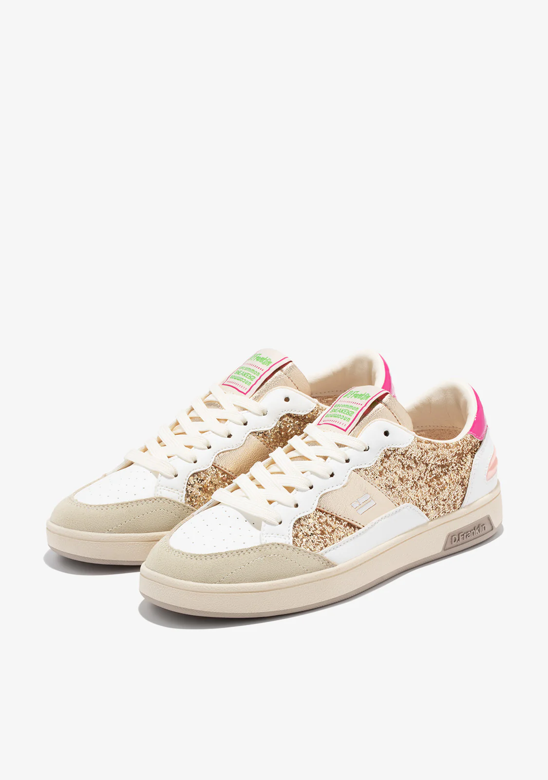 Match Skate Sneakers Gold - Image 2