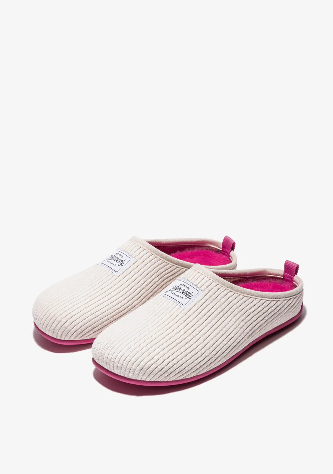 Mercredy Slipper Cord Beige - Image 2