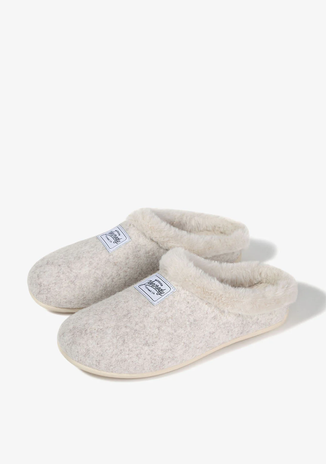 Mercredy Slipper Fur Beige - Image 2