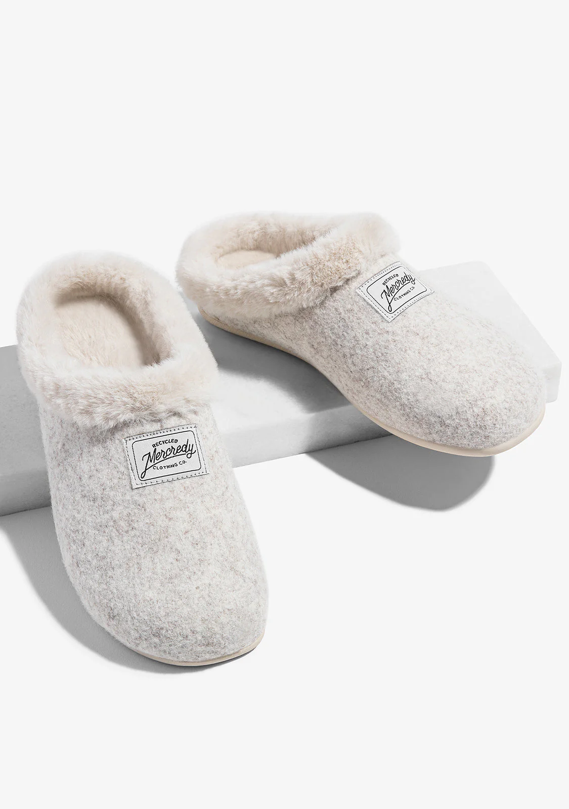 Mercredy Slipper Fur Beige - Image 4