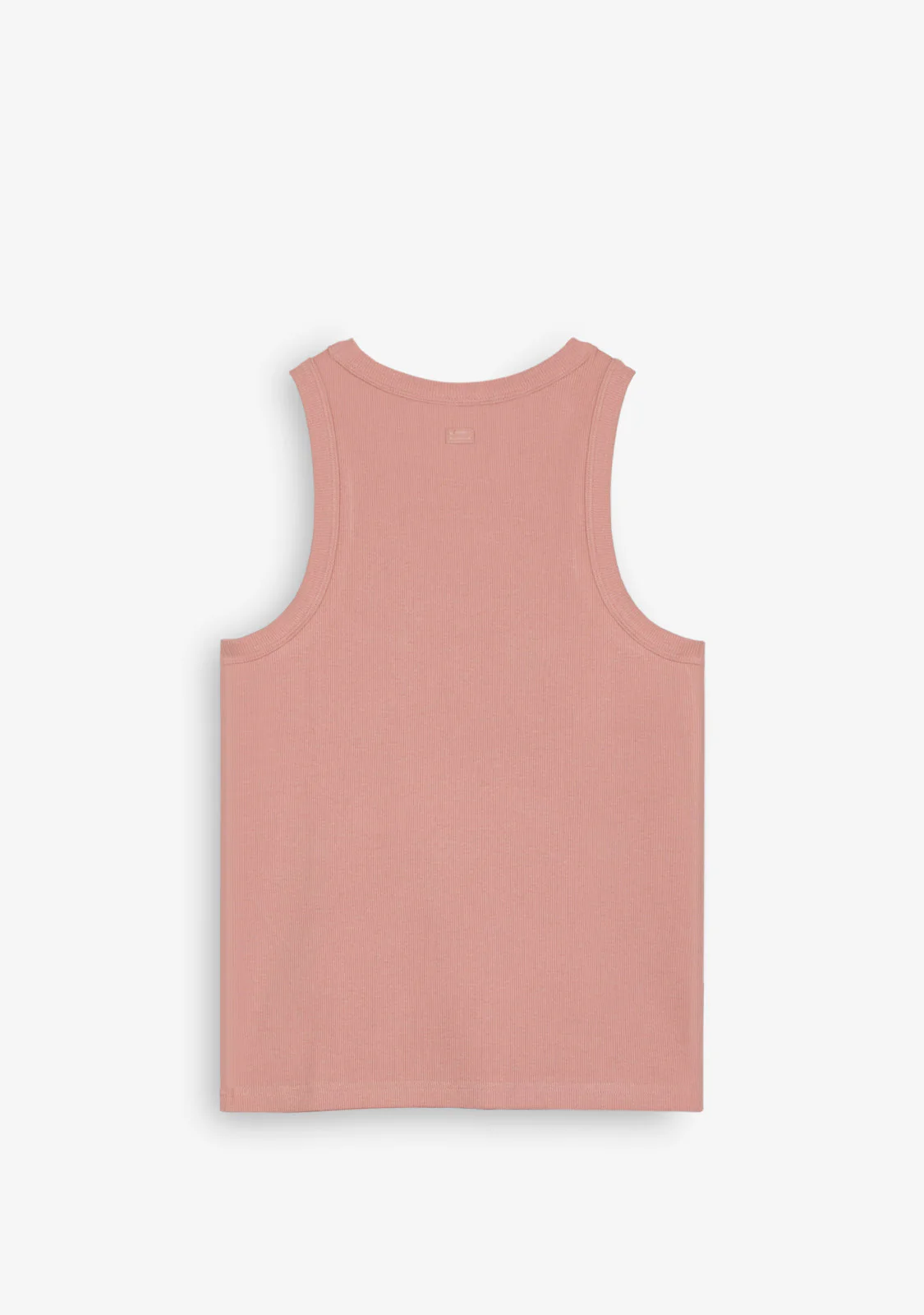 Rib Tank Top Dusty Pink - Image 3