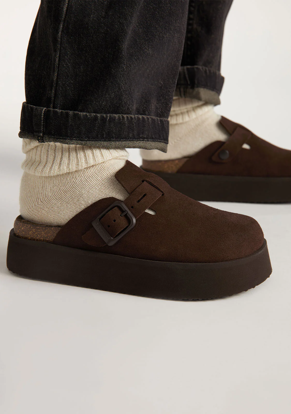 Vibe Clog Basic Platform Choc - Image 5