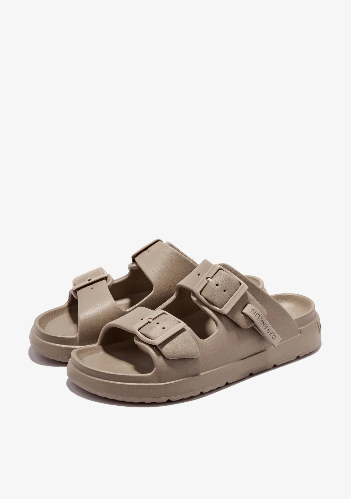 Vibe Foam 2 Buckles Full Taupe - Image 2