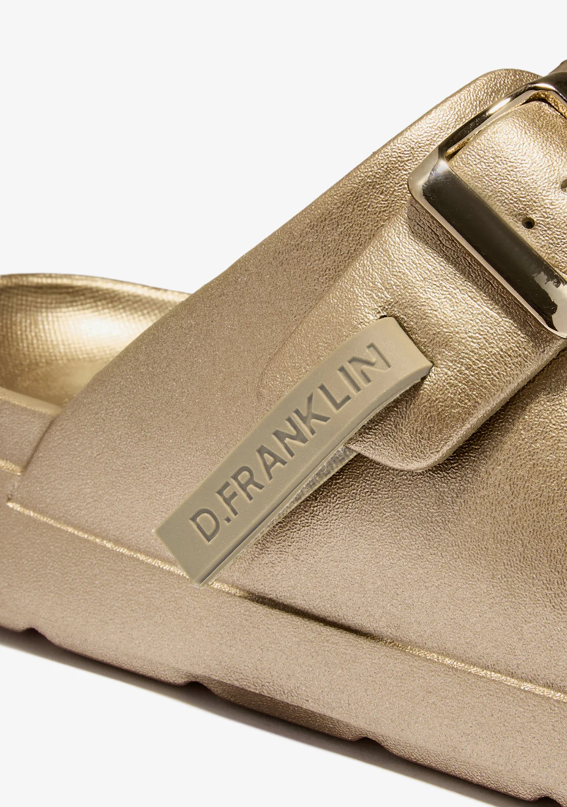 Vibe Foam 2 Buckles Met Light Gold - Image 3