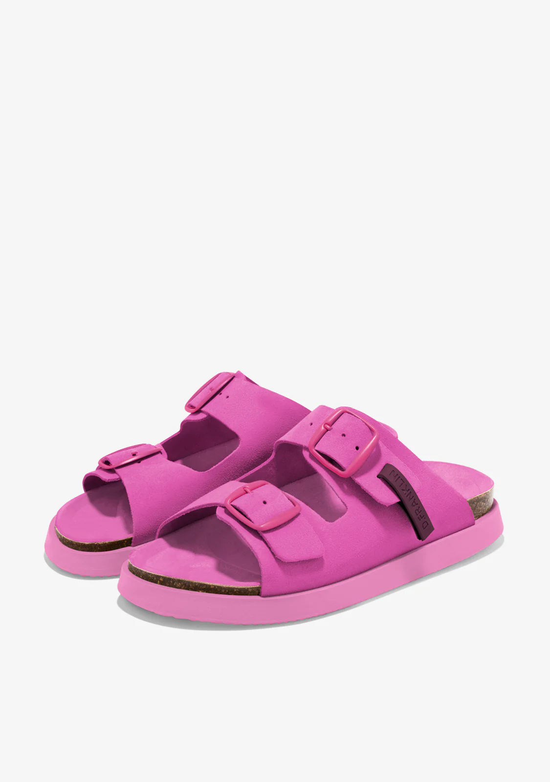 Vibe Sandals Buckle Fuchsia - Image 2