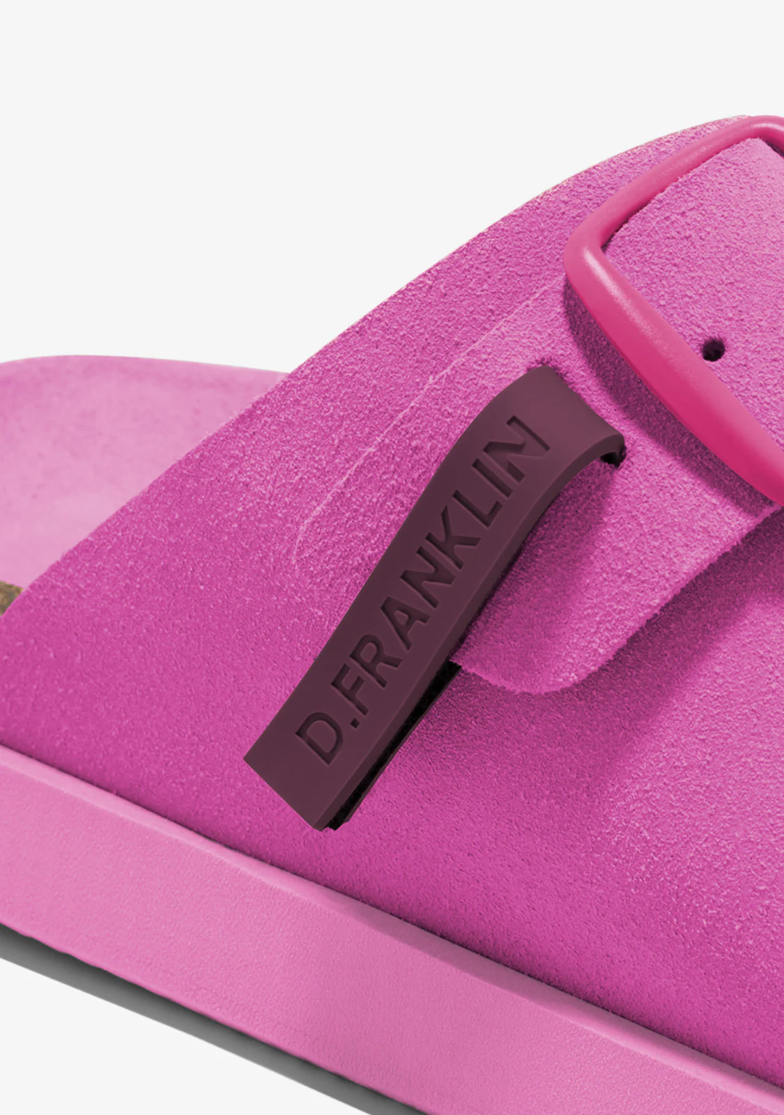 Vibe Sandals Buckle Fuchsia - Image 3
