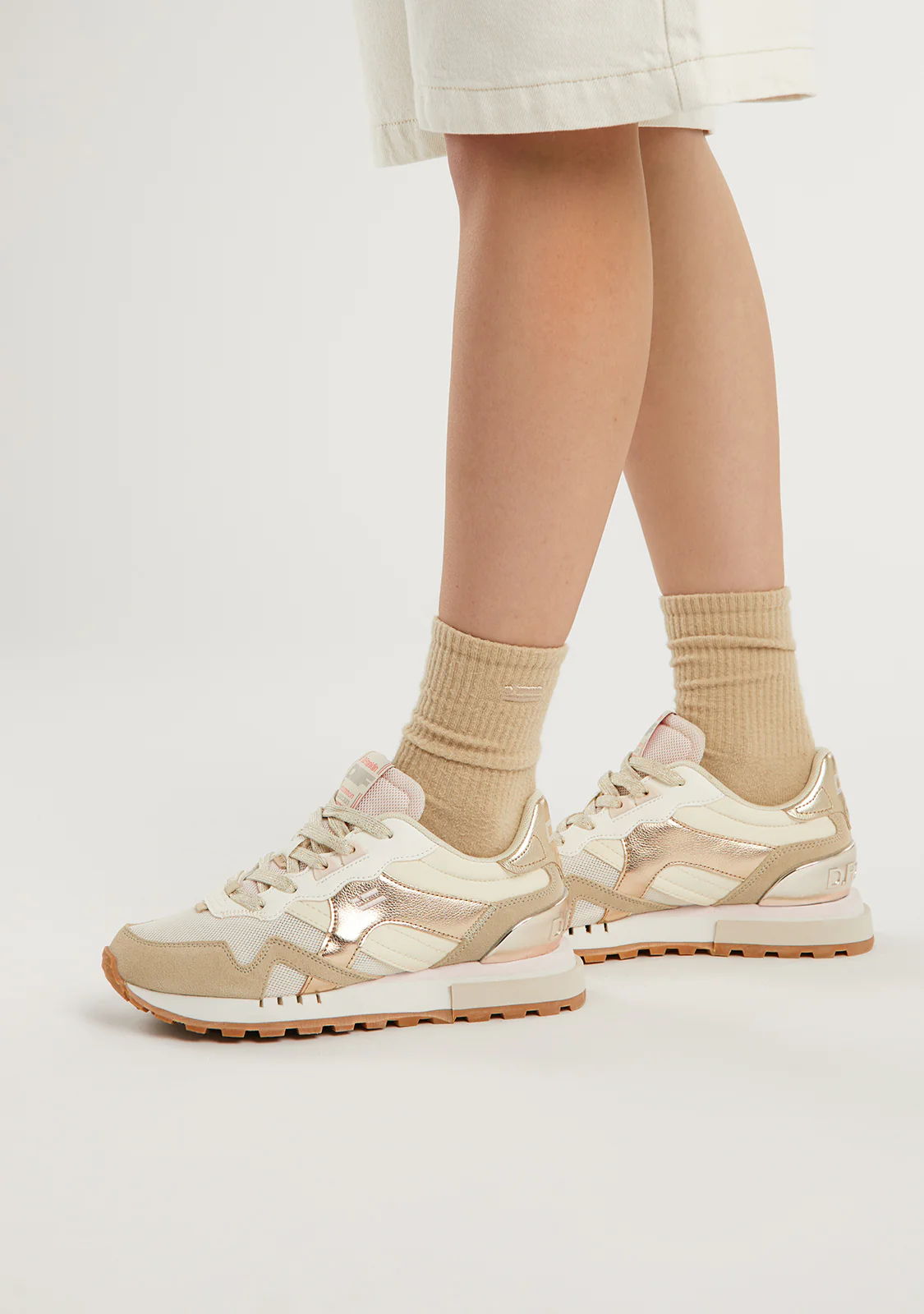 Vibla Zig Patch Beige / Gold - Image 5